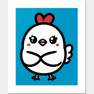 Cute Chicken Posters and Art